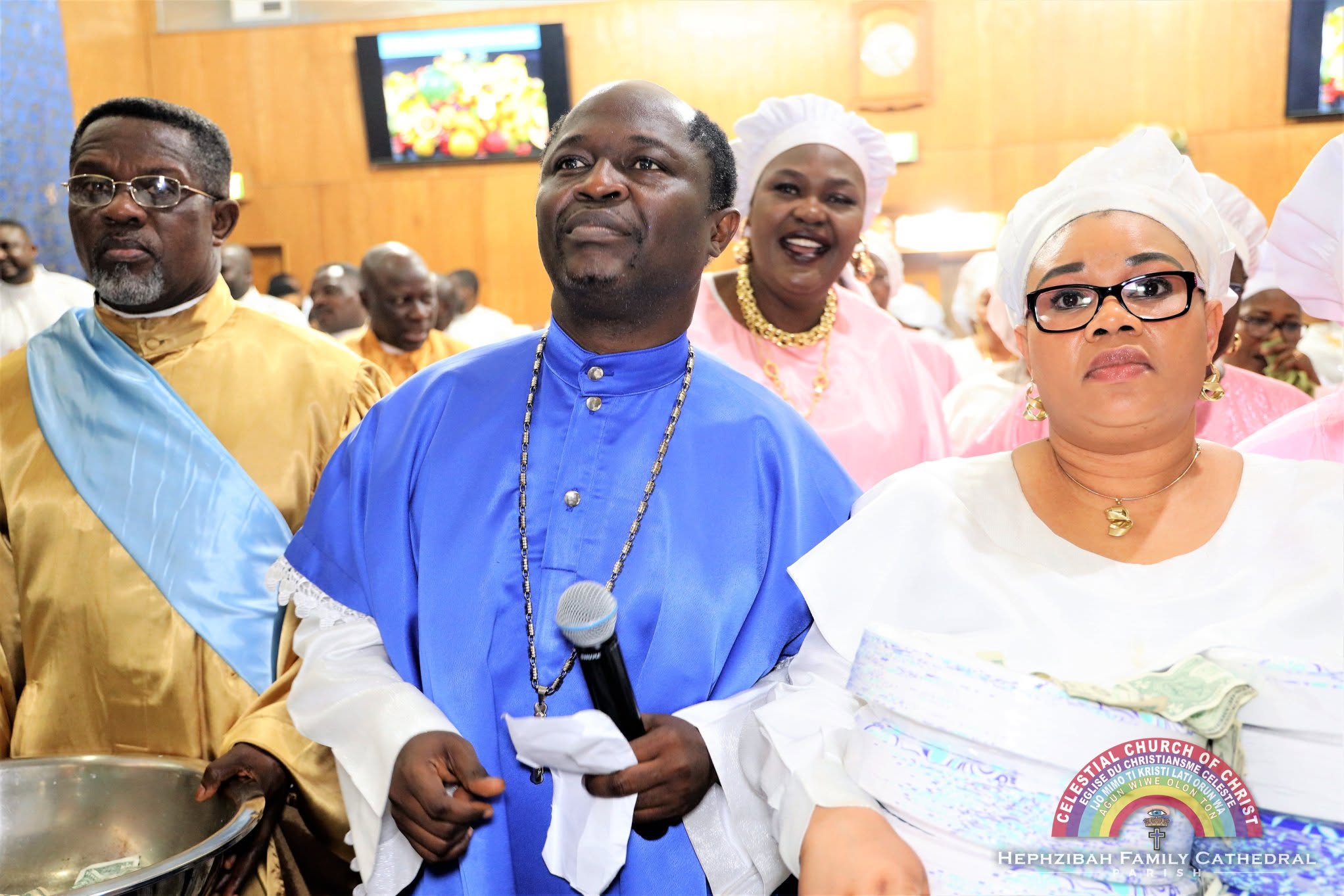 VSE Kayode Deji Nunayon with his wife