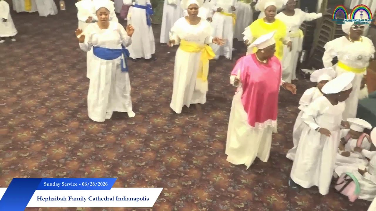 YouTube thumbnail for a second June 28, 2026 Hephzibah service recording